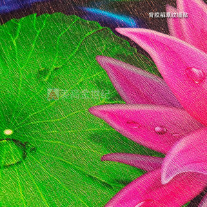 高精UV 背胶稻草纹墙贴