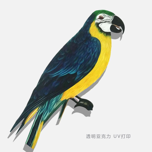 透明亚克力-异形打印雕刻